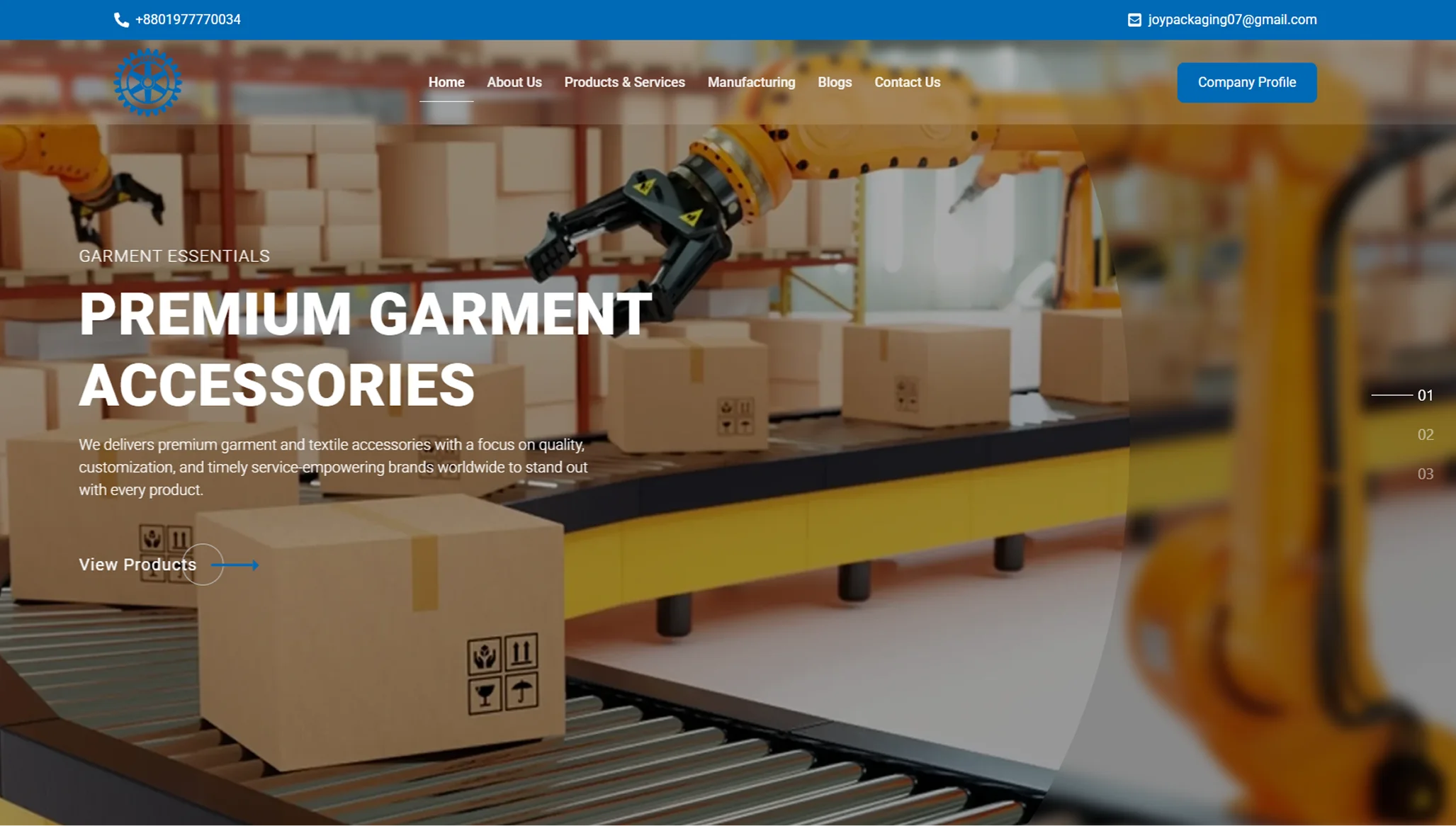 Joy Packaging - Nahid Alam