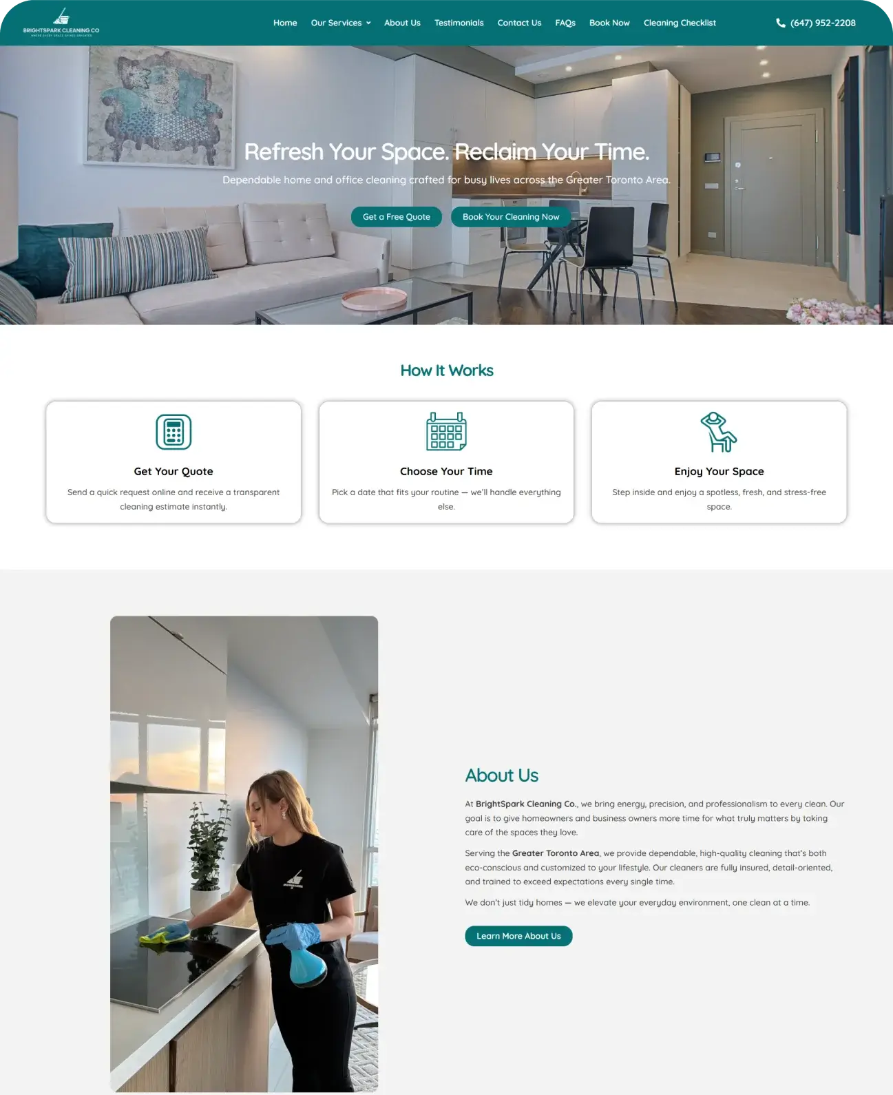 brightspark-cleaning-website-development-nahid-alam