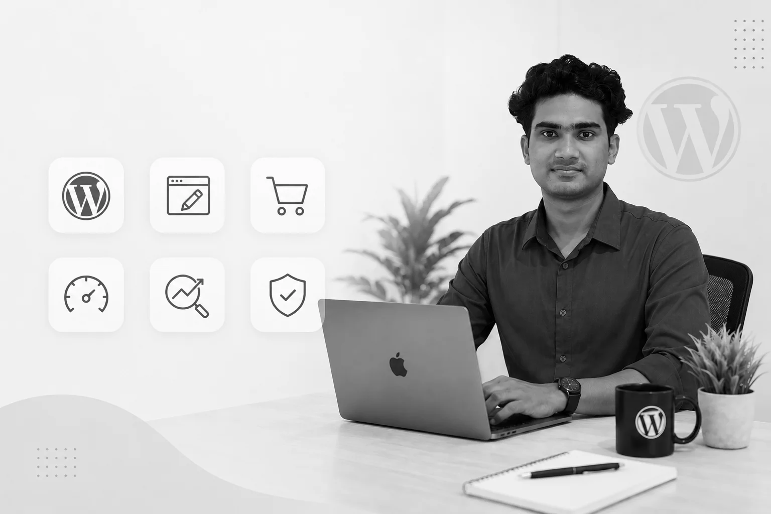 Custom WordPress website developed by Nahid Alam