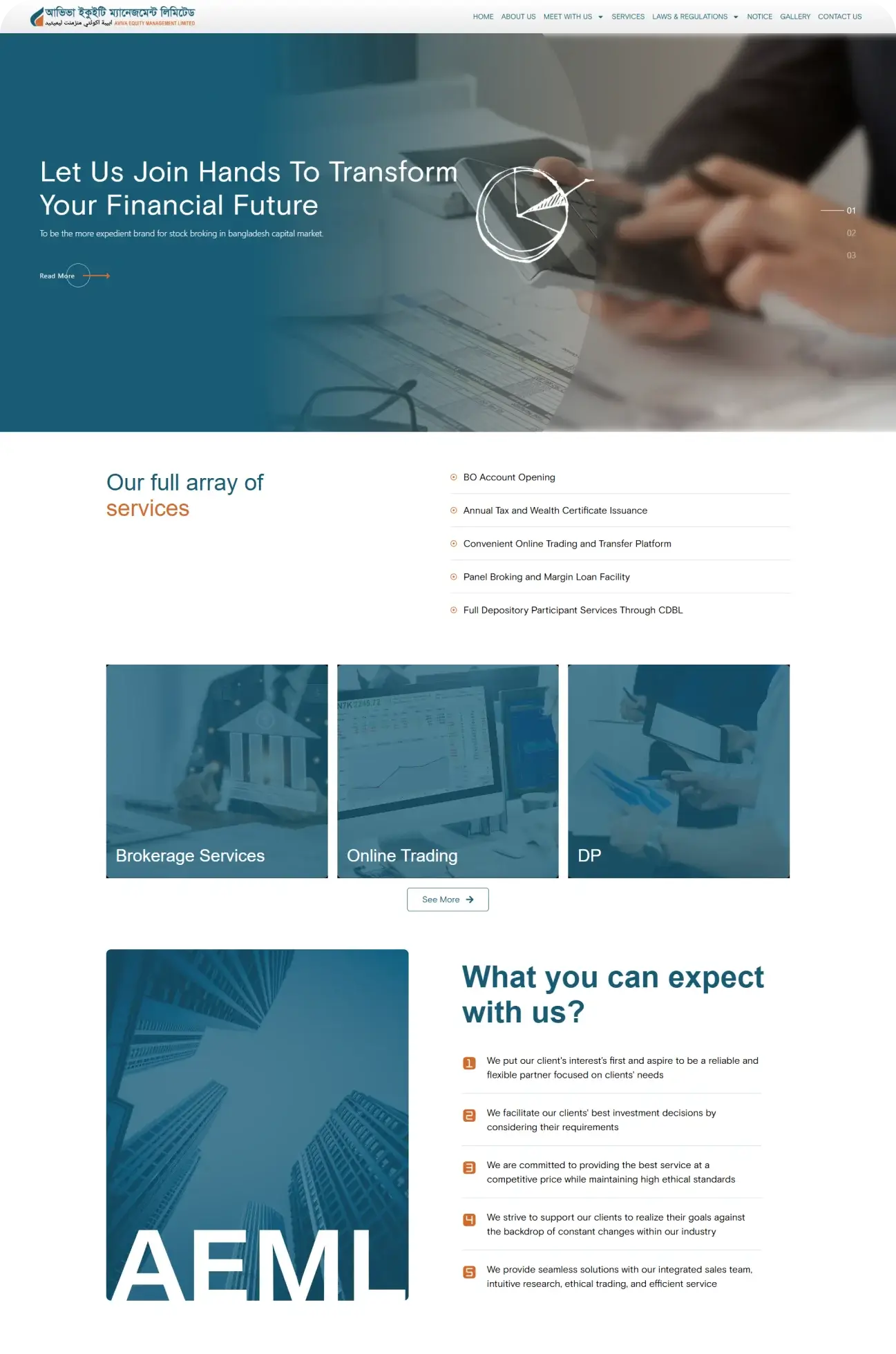 equity-management-company-website-development-nahid-alam