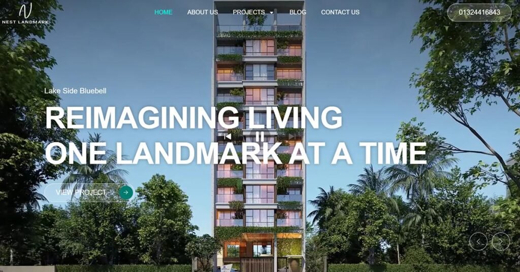 nest-landmark-real-estate-website-case-study-featured-image-nahid-alam